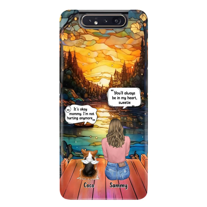 Personalized Memorial Pet Phone Case - Memorial Gift Idea For Dog/Cat/Rabbits Owners - You'll Always Be In My Heart, Sweetie - Case For iPhone/Samsung