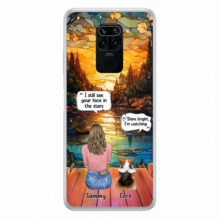 Personalized Memorial Pet Phone Case - Memorial Gift Idea For Dog/Cat/Rabbits Owners - I Still See Your Face In The Stars - Case For Oppo/Xiaomi/Huawei