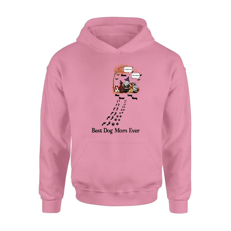 Personalized Halloween Shirt/Hoodie - Gift Idea For Halloween/Dog Lovers - Up to 4 Dogs - I Miss You