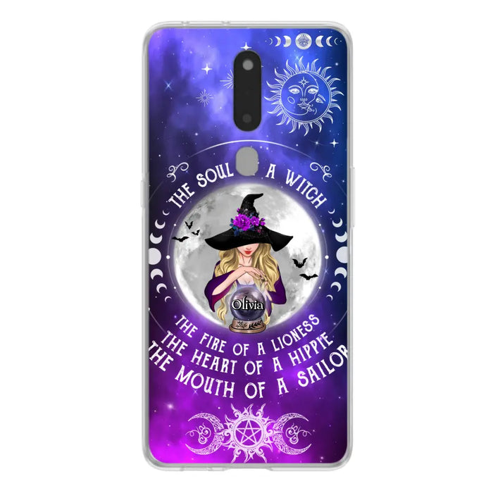 Personalized Witch Phone Case - Halloween Gift Idea For Witch Lovers - The Soul Of A Witch - Case For Oppo/Xiaomi/Huawei