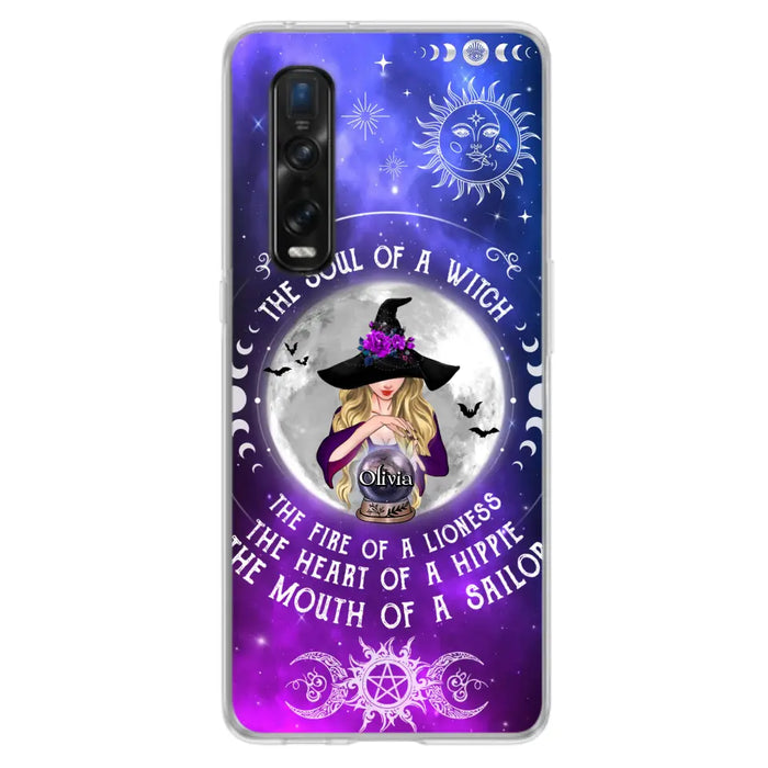 Personalized Witch Phone Case - Halloween Gift Idea For Witch Lovers - The Soul Of A Witch - Case For Oppo/Xiaomi/Huawei