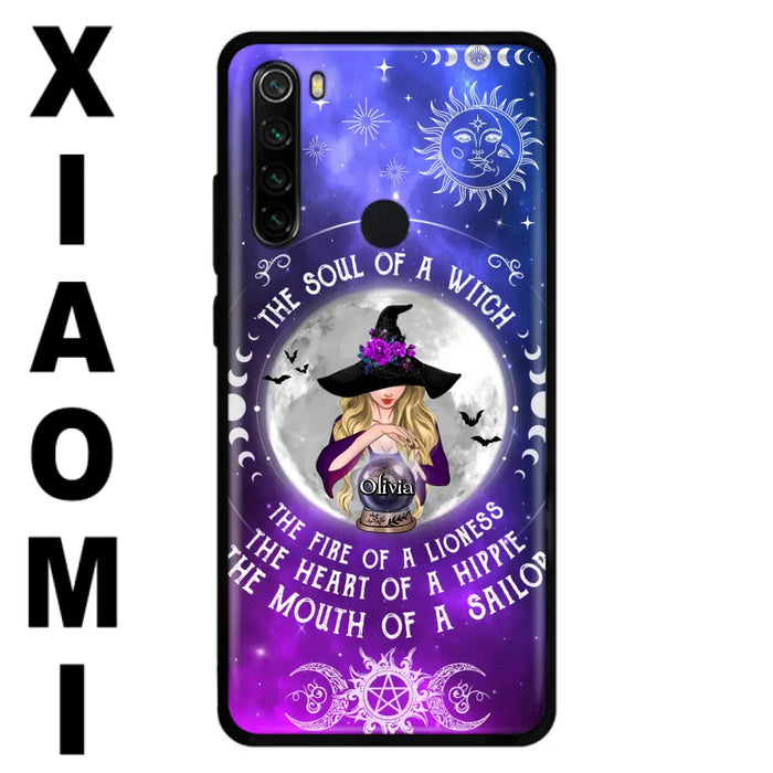 Personalized Witch Phone Case - Halloween Gift Idea For Witch Lovers - The Soul Of A Witch - Case For Oppo/Xiaomi/Huawei