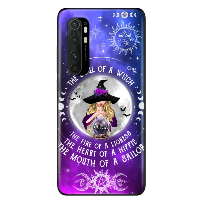 Personalized Witch Phone Case - Halloween Gift Idea For Witch Lovers - The Soul Of A Witch - Case For Oppo/Xiaomi/Huawei