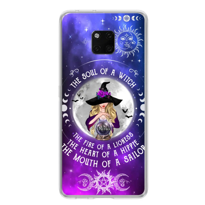 Personalized Witch Phone Case - Halloween Gift Idea For Witch Lovers - The Soul Of A Witch - Case For Oppo/Xiaomi/Huawei