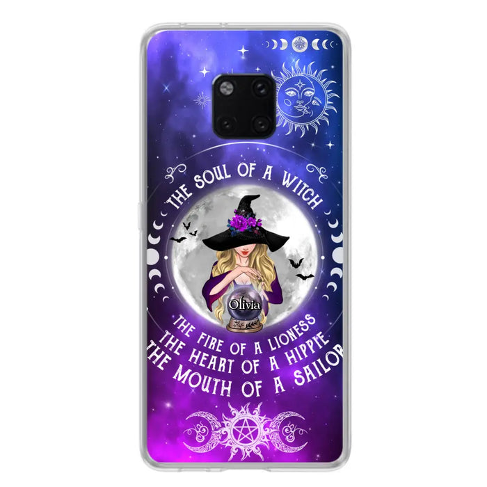 Personalized Witch Phone Case - Halloween Gift Idea For Witch Lovers - The Soul Of A Witch - Case For Oppo/Xiaomi/Huawei