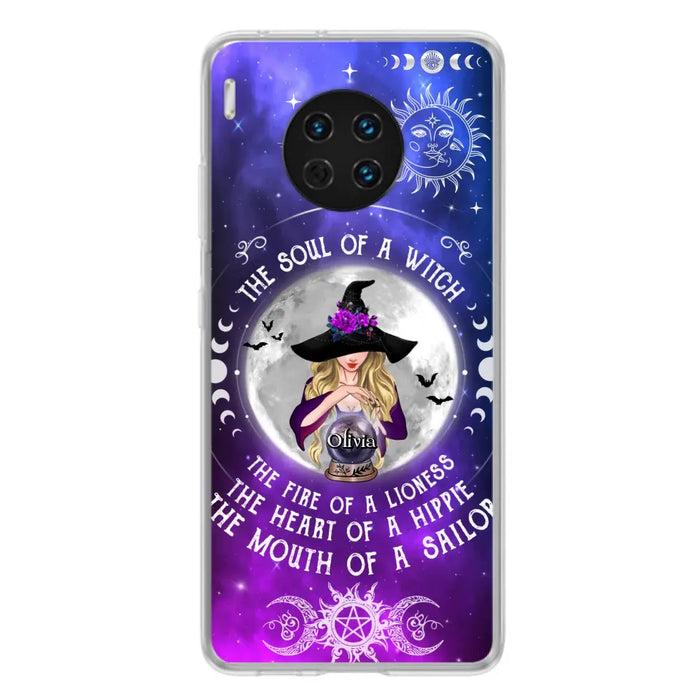 Personalized Witch Phone Case - Halloween Gift Idea For Witch Lovers - The Soul Of A Witch - Case For Oppo/Xiaomi/Huawei