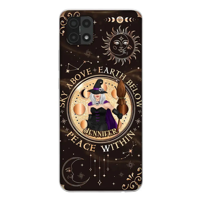 Custom Personalized Witch Phone Case - Gift Idea For Girl - As Above So Below - Cases For Xiaomi/ Oppo/ Huawei