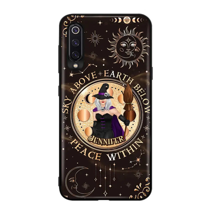 Custom Personalized Witch Phone Case - Gift Idea For Girl - As Above So Below - Cases For Xiaomi/ Oppo/ Huawei