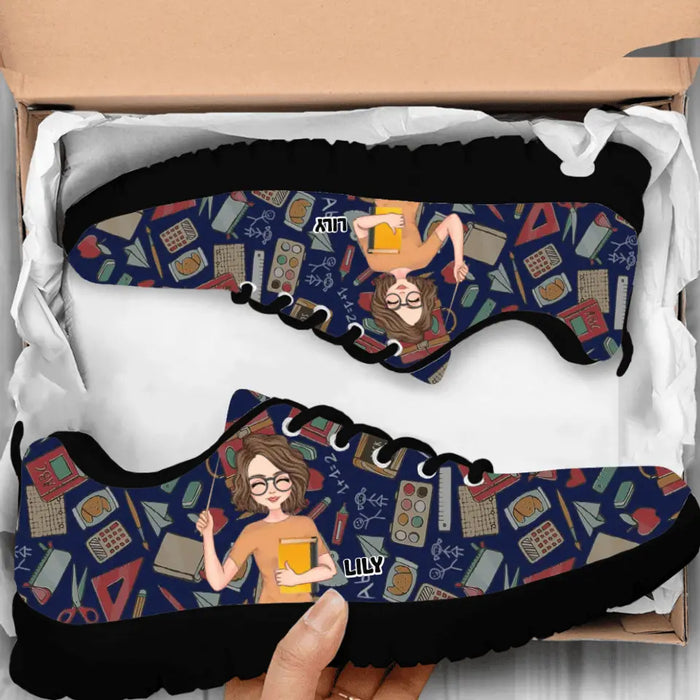Personalized Teacher Sneakers - Gift Idea For Teacher/ Friend/ Teacher's Day