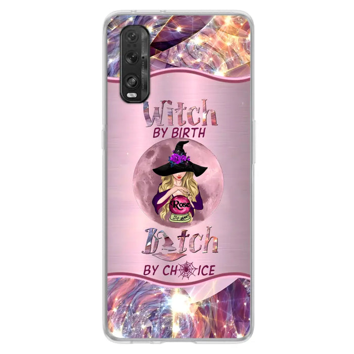 Personalized Witch Phone Case - Halloween Gift Idea For Witch Lovers - Case For Oppo/Xiaomi/Huawei - Witch By Birth Bitch By Choice