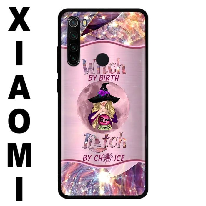 Personalized Witch Phone Case - Halloween Gift Idea For Witch Lovers - Case For Oppo/Xiaomi/Huawei - Witch By Birth Bitch By Choice