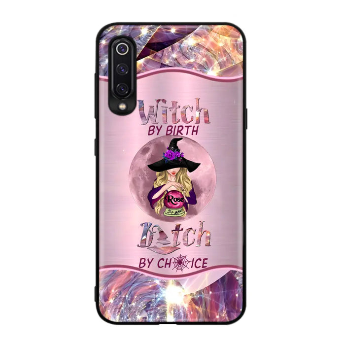 Personalized Witch Phone Case - Halloween Gift Idea For Witch Lovers - Case For Oppo/Xiaomi/Huawei - Witch By Birth Bitch By Choice