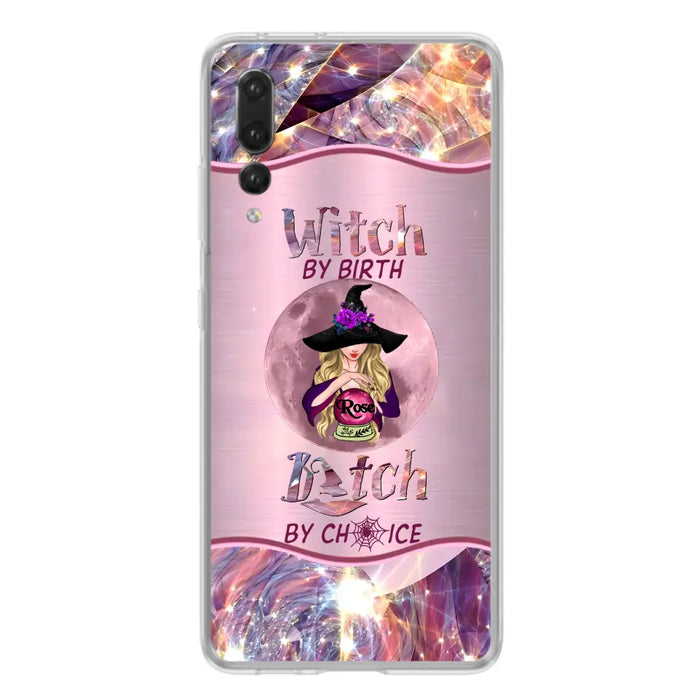 Personalized Witch Phone Case - Halloween Gift Idea For Witch Lovers - Case For Oppo/Xiaomi/Huawei - Witch By Birth Bitch By Choice