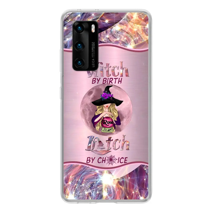 Personalized Witch Phone Case - Halloween Gift Idea For Witch Lovers - Case For Oppo/Xiaomi/Huawei - Witch By Birth Bitch By Choice