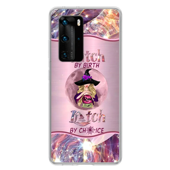 Personalized Witch Phone Case - Halloween Gift Idea For Witch Lovers - Case For Oppo/Xiaomi/Huawei - Witch By Birth Bitch By Choice