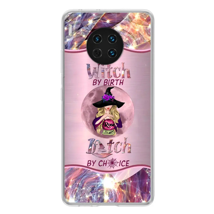 Personalized Witch Phone Case - Halloween Gift Idea For Witch Lovers - Case For Oppo/Xiaomi/Huawei - Witch By Birth Bitch By Choice