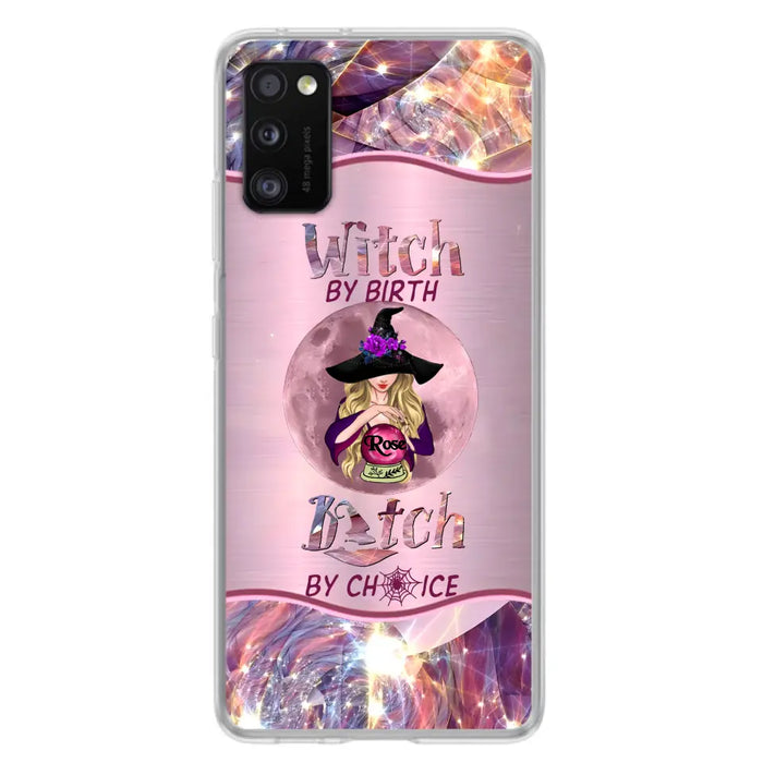 Personalized Witch Phone Case - Halloween Gift Idea For Witch Lovers - Case For iPhone/Samsung  - Witch By Birth Bitch By Choice