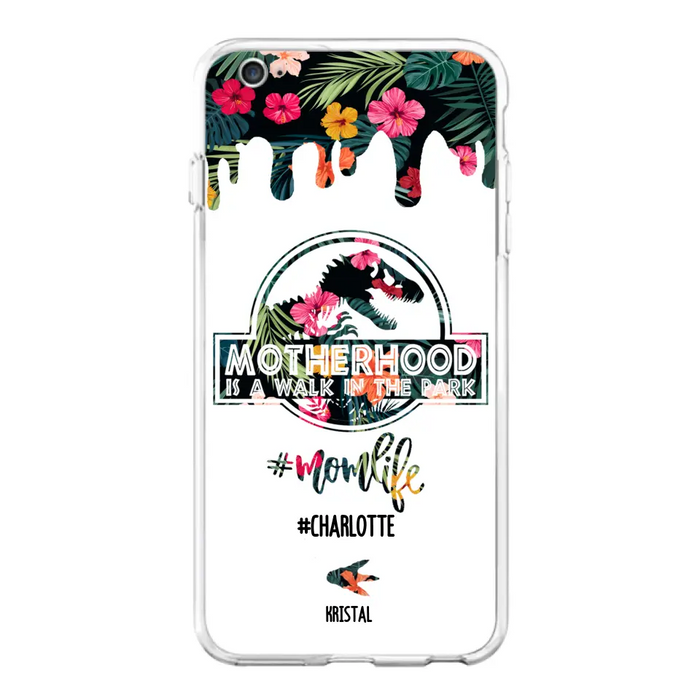 Custom Personalized Mama Dinosaur Phone Case - Best Gift For Mothers - For iPhone And Samsung Phone Case - 2QCGS1