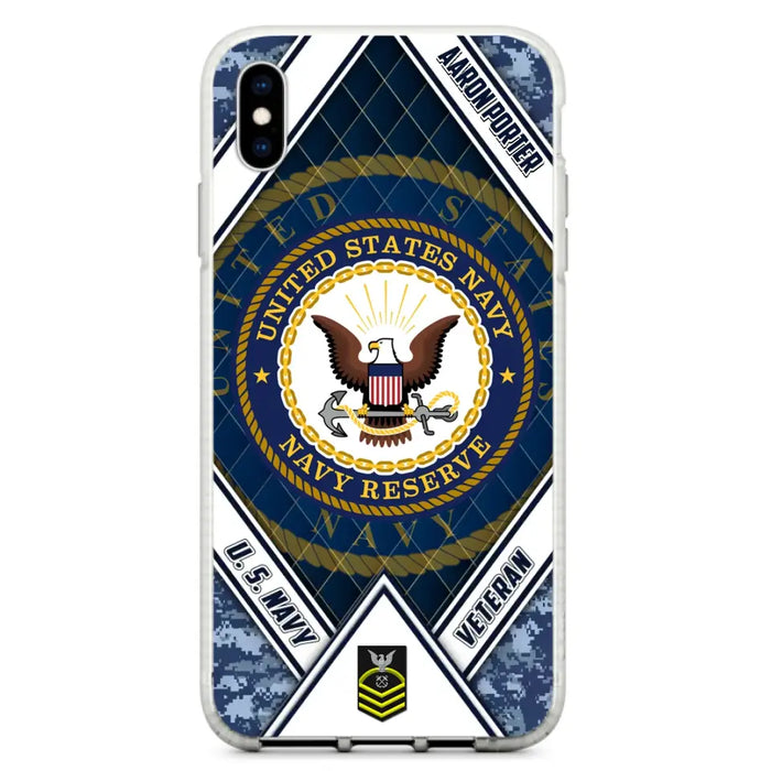 Custom Personalized Veteran Phone Case - Gift Idea For Veteran - Case For iPhone And Samsung