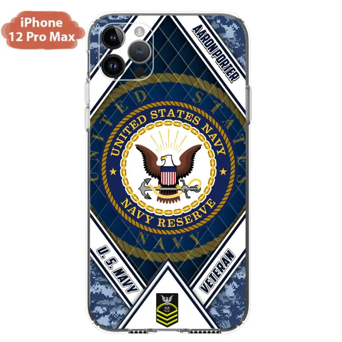 Custom Personalized Veteran Phone Case - Gift Idea For Veteran - Case For iPhone And Samsung