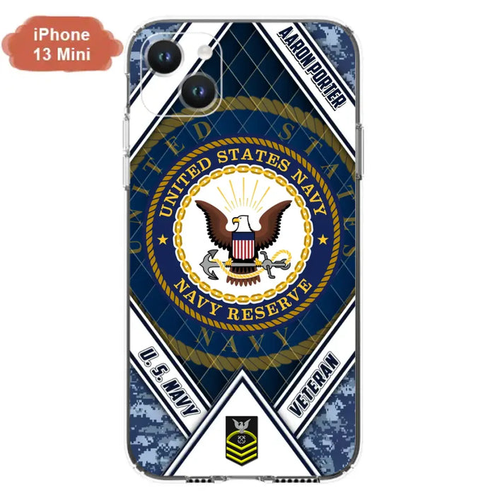 Custom Personalized Veteran Phone Case - Gift Idea For Veteran - Case For iPhone And Samsung