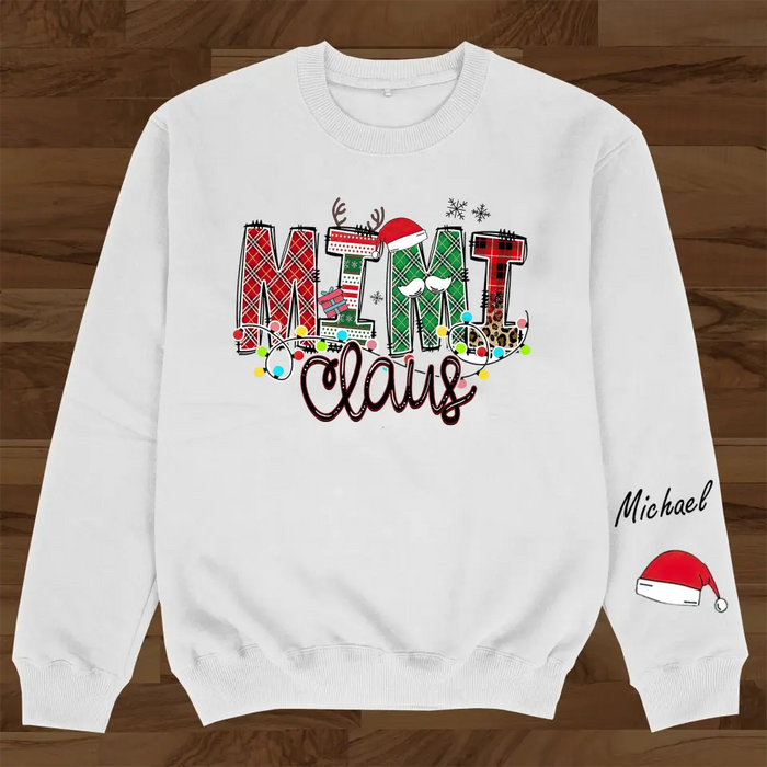 Personalized Grandma AOP Sweater - Up To 10 Children - Christmas Gift Idea for Grandma - Mimi Claus