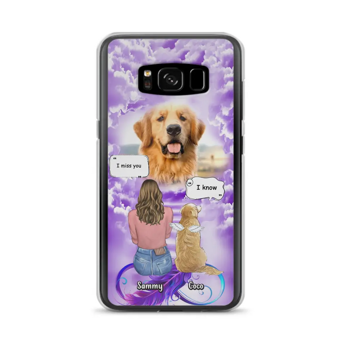 Custom Personalized Memorial Pet iPhone/ Samsung Case - Upload Photo - Memorial Gift Idea For Dog/Cat/Rabbit Lover