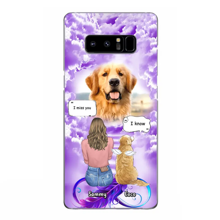 Custom Personalized Memorial Pet iPhone/ Samsung Case - Upload Photo - Memorial Gift Idea For Dog/Cat/Rabbit Lover