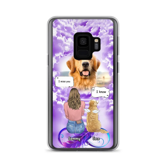 Custom Personalized Memorial Pet iPhone/ Samsung Case - Upload Photo - Memorial Gift Idea For Dog/Cat/Rabbit Lover