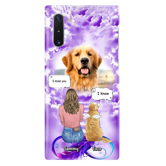 Custom Personalized Memorial Pet iPhone/ Samsung Case - Upload Photo - Memorial Gift Idea For Dog/Cat/Rabbit Lover