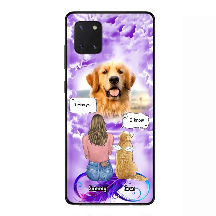 Custom Personalized Memorial Pet iPhone/ Samsung Case - Upload Photo - Memorial Gift Idea For Dog/Cat/Rabbit Lover