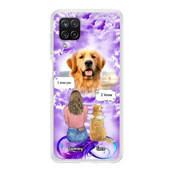 Custom Personalized Memorial Pet iPhone/ Samsung Case - Upload Photo - Memorial Gift Idea For Dog/Cat/Rabbit Lover