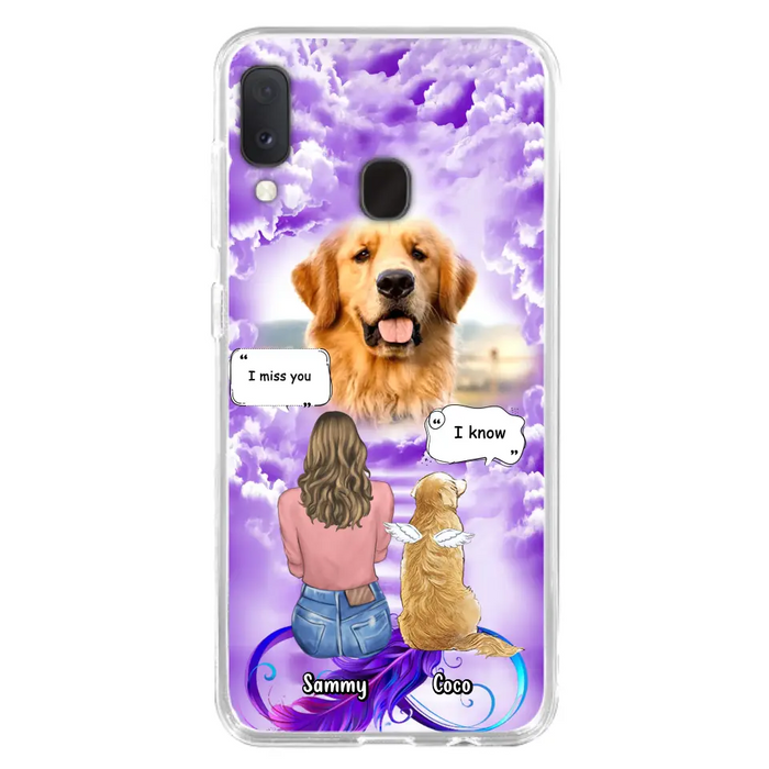 Custom Personalized Memorial Pet iPhone/ Samsung Case - Upload Photo - Memorial Gift Idea For Dog/Cat/Rabbit Lover