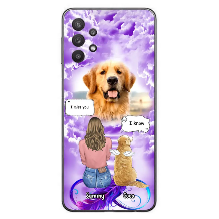 Custom Personalized Memorial Pet iPhone/ Samsung Case - Upload Photo - Memorial Gift Idea For Dog/Cat/Rabbit Lover