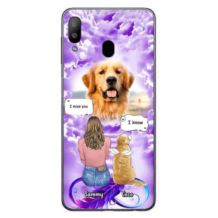 Custom Personalized Memorial Pet iPhone/ Samsung Case - Upload Photo - Memorial Gift Idea For Dog/Cat/Rabbit Lover