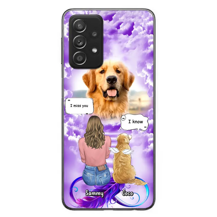 Custom Personalized Memorial Pet iPhone/ Samsung Case - Upload Photo - Memorial Gift Idea For Dog/Cat/Rabbit Lover