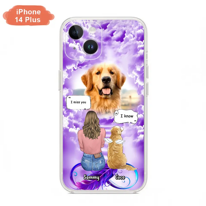 Custom Personalized Memorial Pet iPhone/ Samsung Case - Upload Photo - Memorial Gift Idea For Dog/Cat/Rabbit Lover