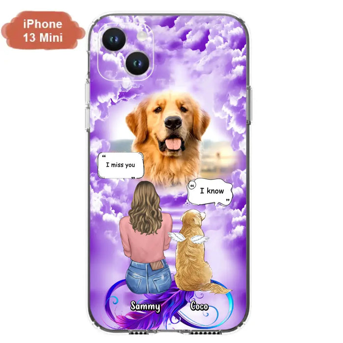 Custom Personalized Memorial Pet iPhone/ Samsung Case - Upload Photo - Memorial Gift Idea For Dog/Cat/Rabbit Lover