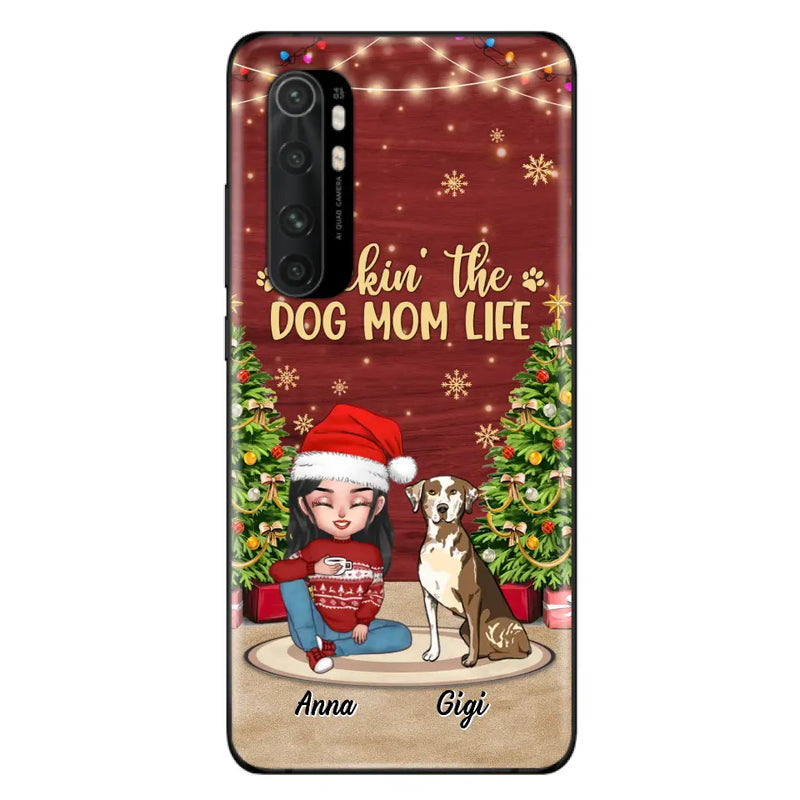 Personalized Dog Mom Phone Case - Christmas Gift Idea For Dogs Lovers - Up to 4 Dogs - Rockin' The Dog Mom Life - Case For Xiaomi/ Oppo/ Huawei