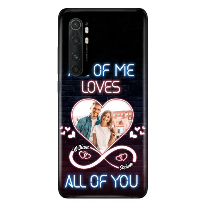 Custom Personalized Couple Photo Phone Case - Christmas Gift Idea For Couple/ Him/ Her - All Of Me Loves All Of You - Case For Oppo/Xiaomi/Huawei