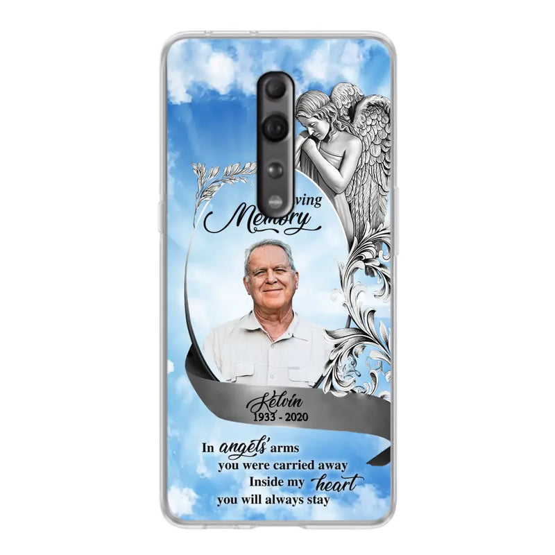 Custom Personalized Memorial Photo Phone Case - Memorial Gift Idea for Family - Inside My Heart You Will Always Stay - Case For Oppo/Xiaomi/Huawei