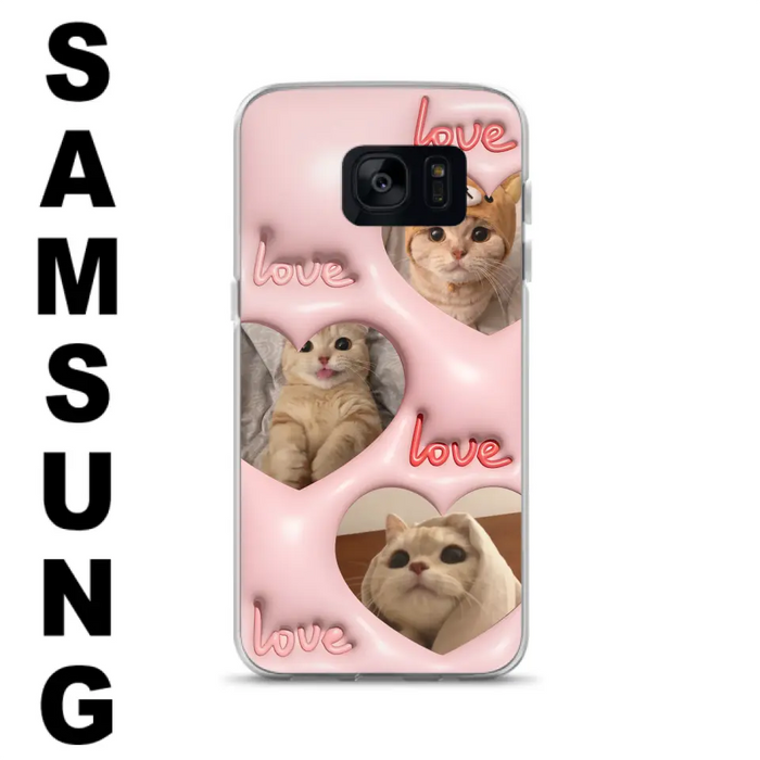 Custom Personalized Photo Phone Case - Gift Idea For Couple/Him/Her/Pet Lovers - Case For iPhone/Samsung