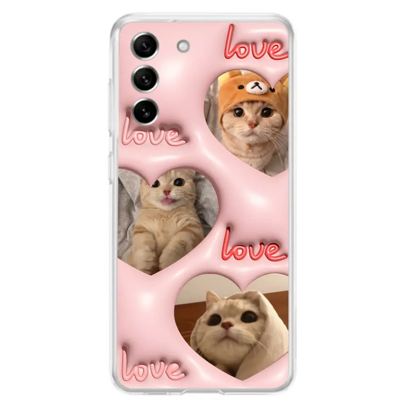 Personalized Photo Phone Case - Gift Idea For Couple/Him/Her/Pet Lovers - Case For iPhone/Samsung