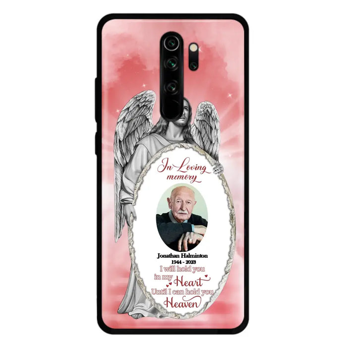 Custom Personalized Jesus Christ Memorial Photo Phone Case - Memorial Gift Idea For Family Member - I Will Hold You in My Heart Until I Can Hold You in Heaven - Case For Xiaomi/ Oppo/ Huawei