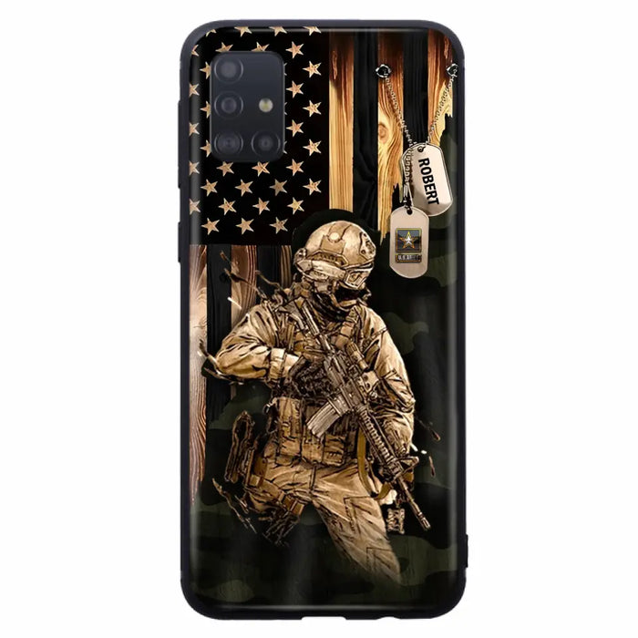 Custom Personalized Veteran iPhone/ Samsung Phone Case - Gift Idea For Veteran