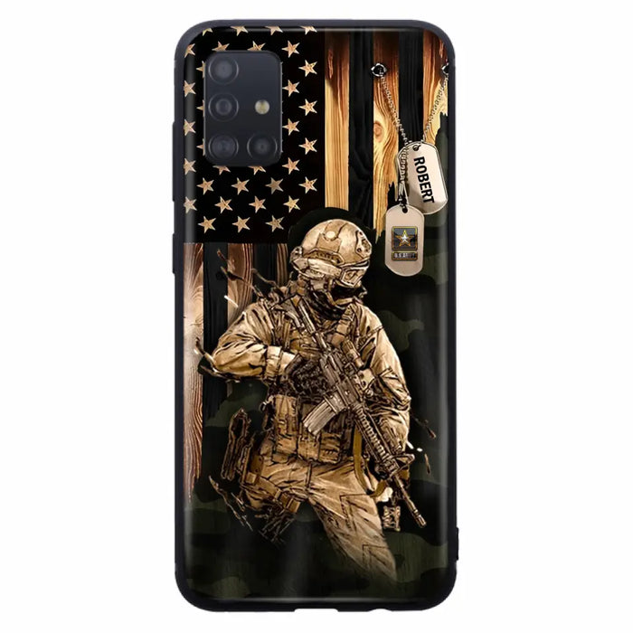 Custom Personalized Veteran iPhone/ Samsung Phone Case - Gift Idea For Veteran