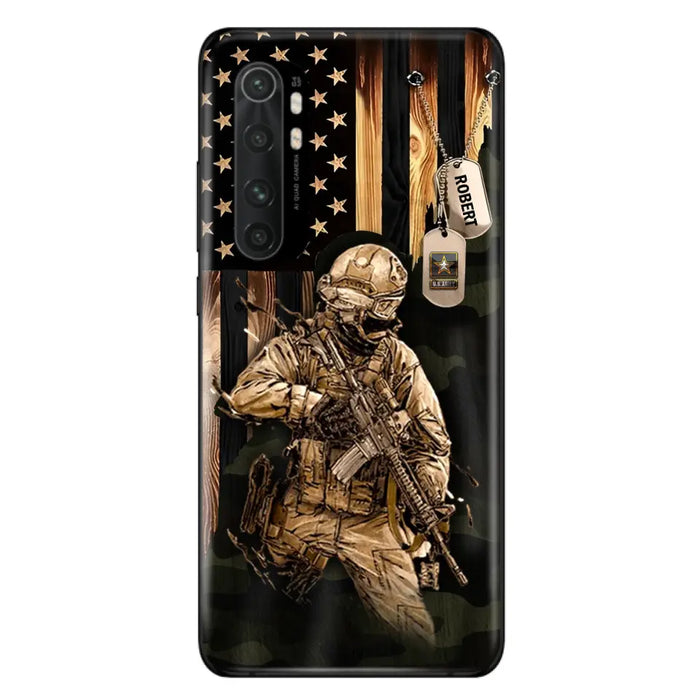 Custom Personalized Veteran Xiaomi/ Oppo/ Huawei Phone Case - Gift Idea For Veteran