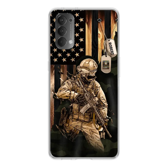 Custom Personalized Veteran Xiaomi/ Oppo/ Huawei Phone Case - Gift Idea For Veteran