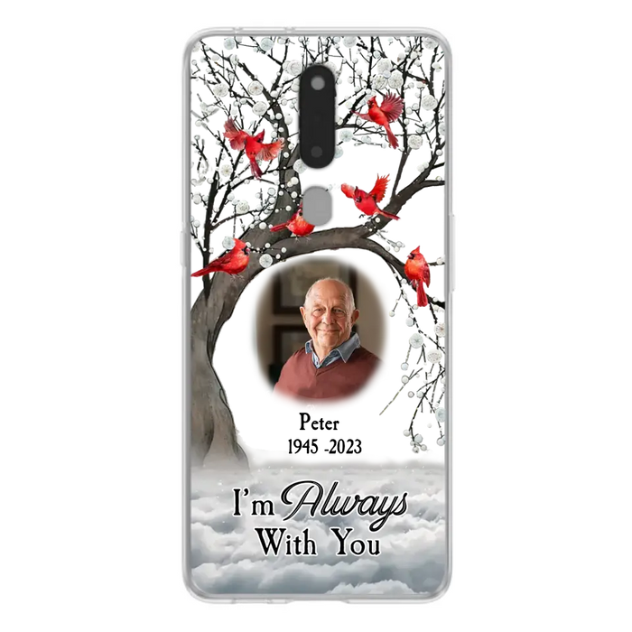 Custom Personalized Memorial Photo Phone Case - Upload Photo - Memorial Gift Idea For Family Member - I'm Always With You - Case For Xiaomi/ Oppo/ Huawei