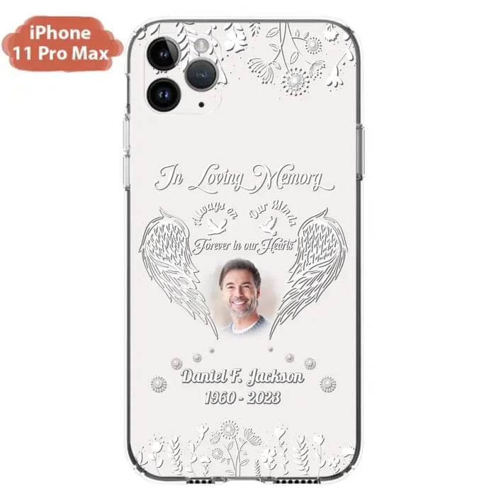 Custom Personalized Memorial Photo Phone Case - Memorial Gift Idea - In Loving Memory